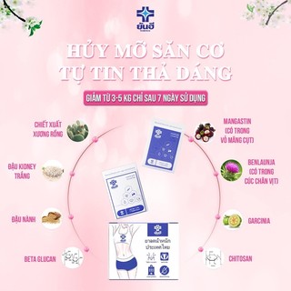 Detox giảm cân yanhee giúp hủy mỡ Đào thải mỡ thừa 2 tuần