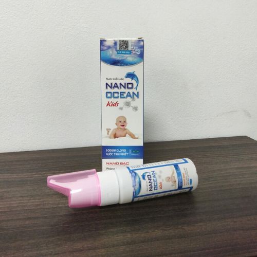 Nước Muối Biển Sâu Nano Ocean Kid - FranceEiffel Lọ 70ml