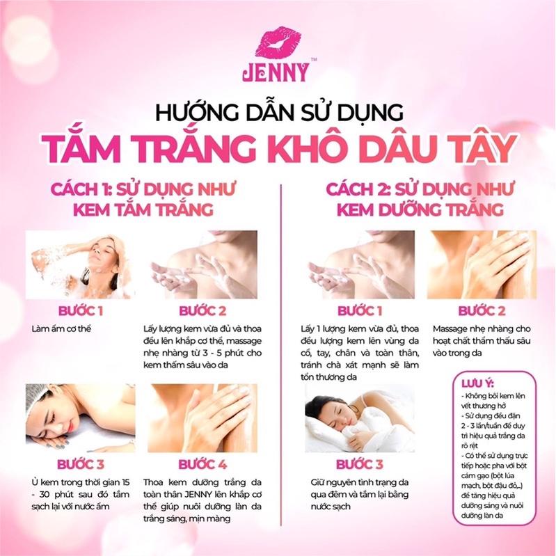 TẮM_TRẮNG_KHÔ DÂU TÂY JENNY