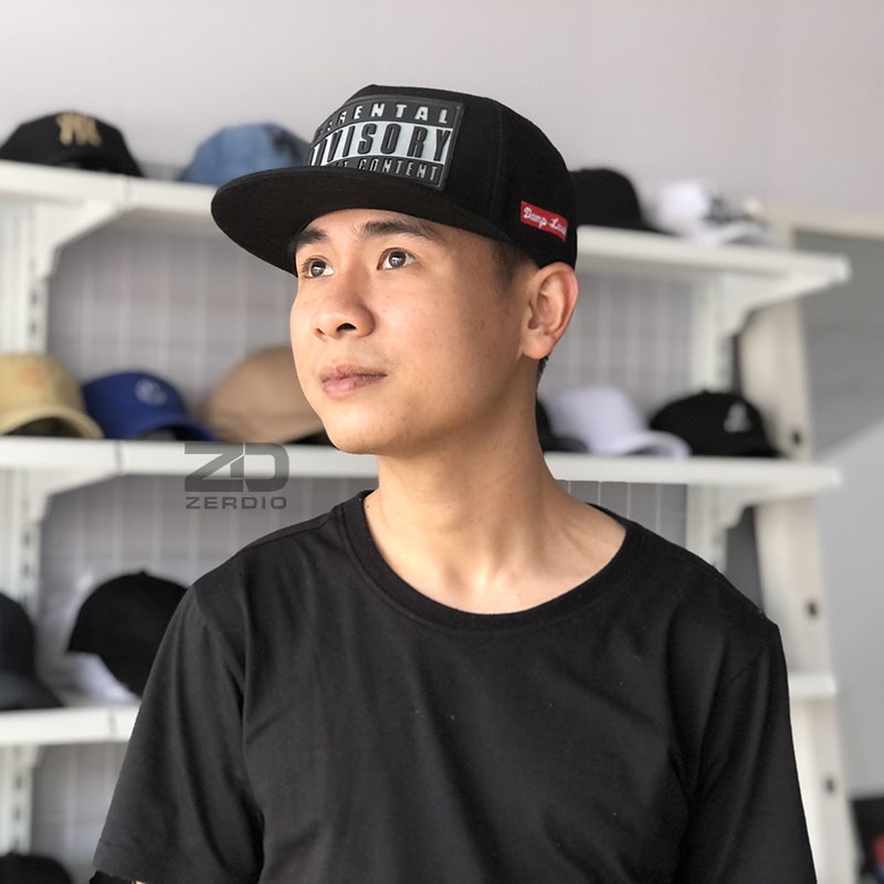 Mũ snapback nam nữ, nón kết hiphop ADVISORY đẹp, chất liệu cao cấp