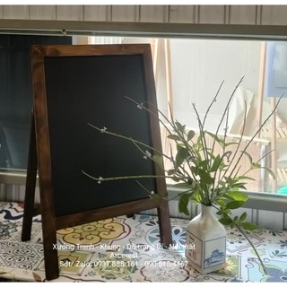 Bảng đen menu để bàn