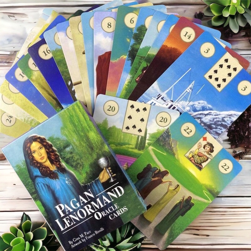 Gumylam Bộ bài tarot Pagan Lenormand cơ bản