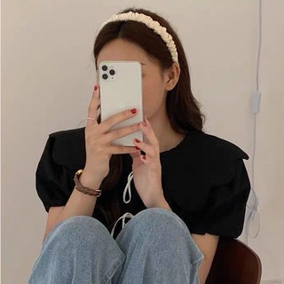 Bờm Tóc Nữ Vải Nhún Lụa Satin
