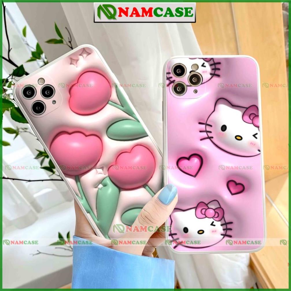 Ốp lưng iphone cặp đôi hoạt hình 3D độc lạ ngộ nghĩnh dễ thương đẹp cho ip 6/6s/7/8/X/XS/11/12/13/14 Pro Plus Max