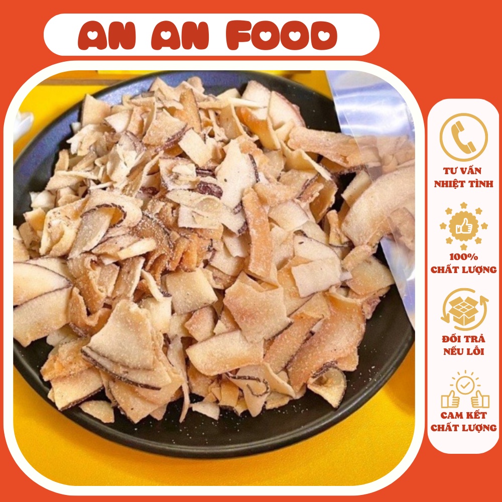 Dừa Sấy Giòn Dừa Khô Bến Tre 500G