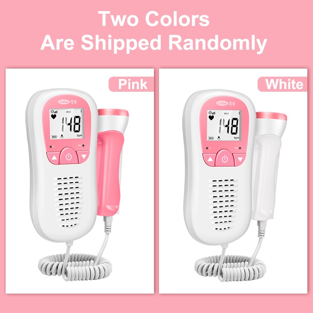 Máy đo nhịp tim thai nhi, máy theo dõi nhịp tim thai nhi tại nhà tiện dụng, máy nghe tim thai hàng ngày