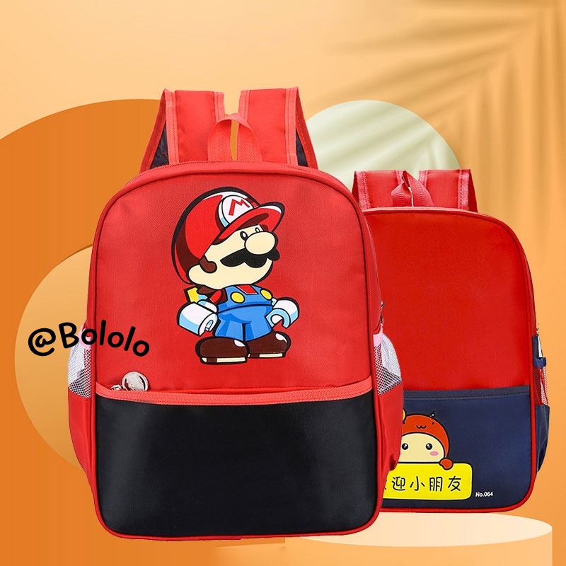 Bololo Balo Chống Thấm Nước Họa Tiết Hoạt Hình Dễ Thương Cho Trẻ Mẫu Giáo