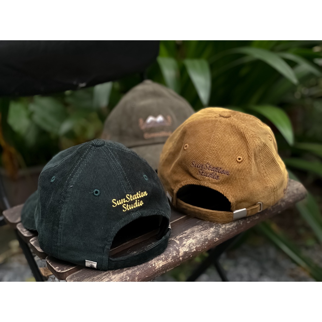 Mũ lưỡi trai nam nữ LAB+ COTTONLAB nón Camping trơn màu chất vải nhung mềm