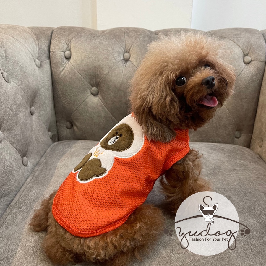 Áo thun cho chó yudog áo thun sát nách cho chó mèo yudog