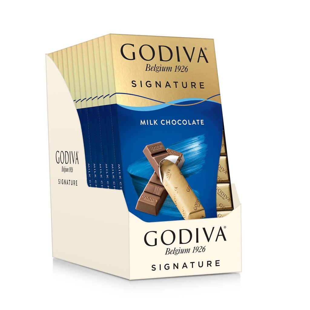 Chocolate Bars ngon nhất thế giới GODIVA Signature: 90g đủ vị