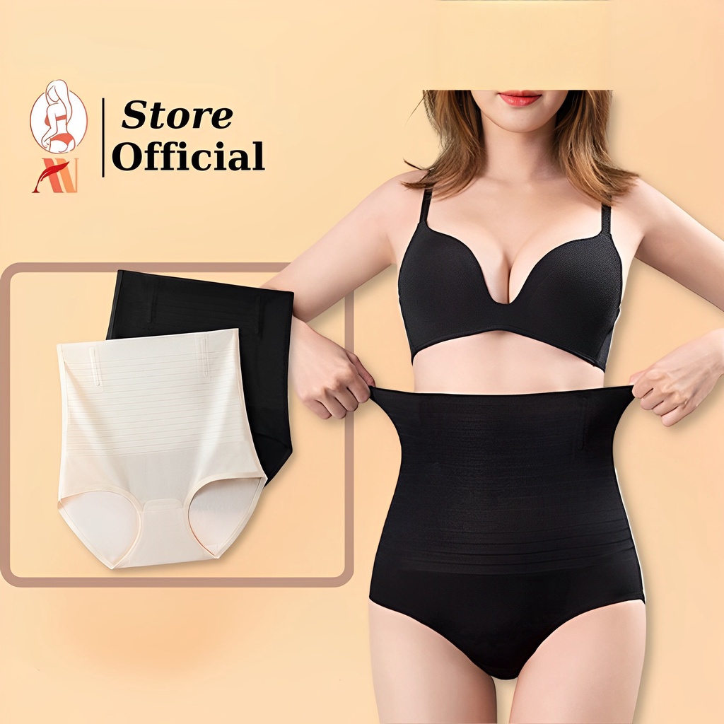 Quần Lót Nữ Lưng Cao Thon Eo AN Mặc Váy Nâng Mông Cạp Cao 1538