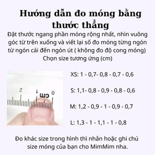 Nailbox thiết kế phong cách Hàn dễ thương móng úp nữ