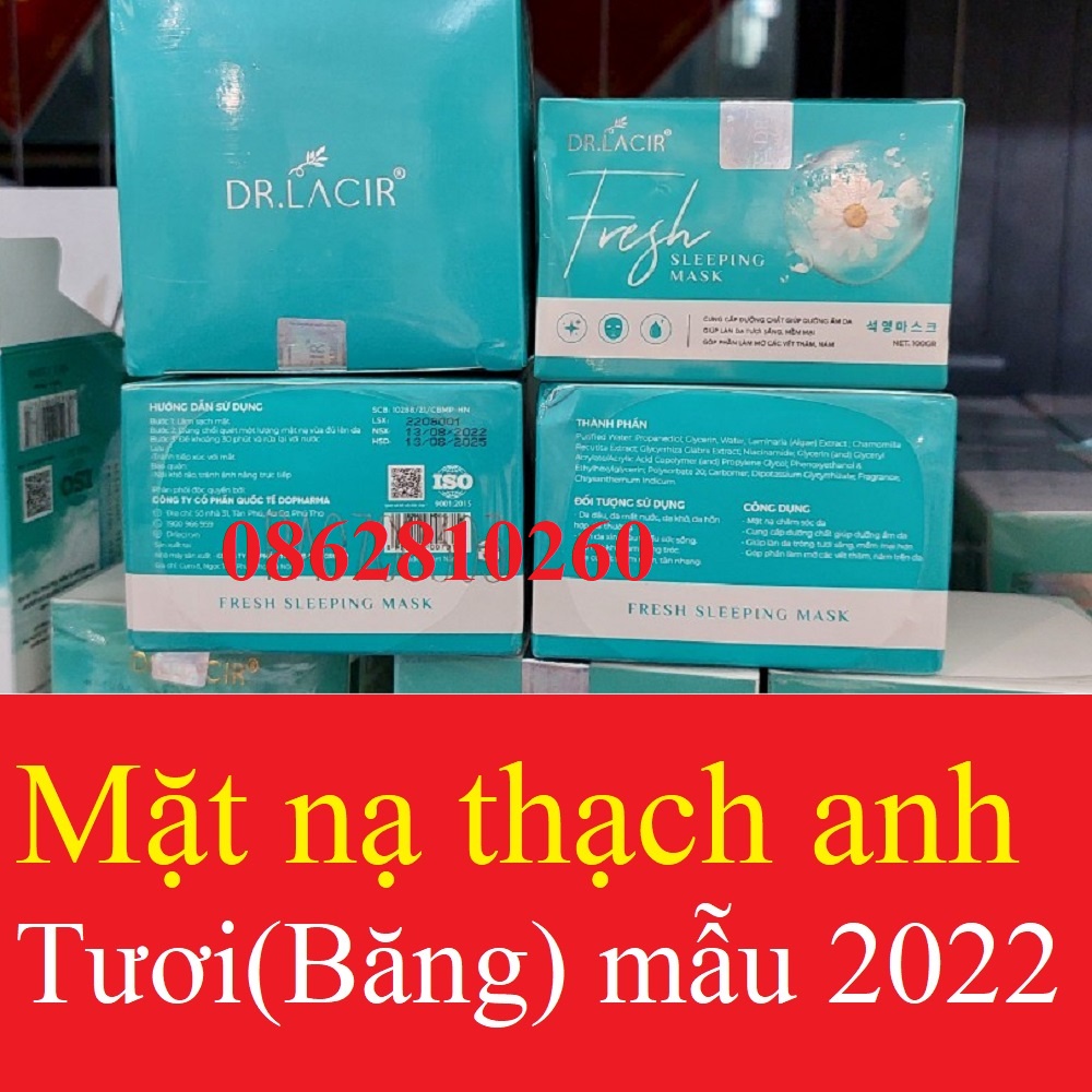 Mặt Nạ Thạch Anh Khô Dr Lacir Crystal Rose Mask 180gr DR108 chuyển mới ylabcos quartz mask DRLACIR