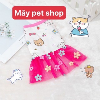 ĐẦM REN THUN THÚ CƯNG