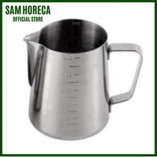 Ca Đánh Sữa Inox (Có Vạch Chia) 350ml, 600ml, 1000ml (1L)  - Sam Horeca