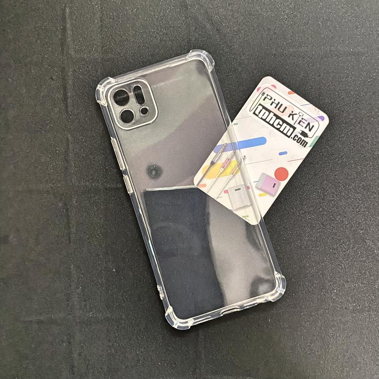 Ốp lưng Oppo A16K dẻo Trong suốt Chống sốc