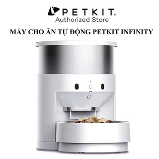 Máy nhả hạt cho mèo, cho chó ăn tự động petkit infinity fresh element 3 - bh 12 tháng