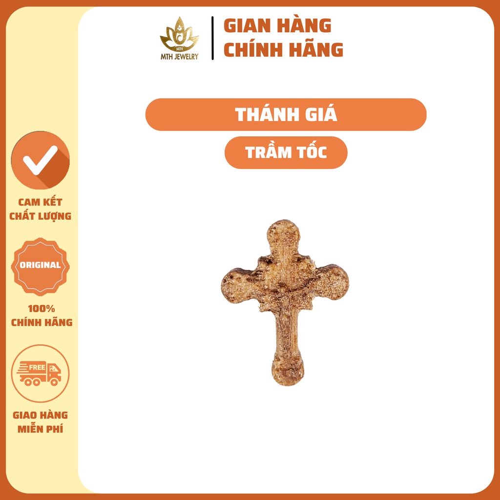 Charm Mân Côi Trầm Hương MTH JEWELRY Size 10/12mm Dùng Mix vòng tay, vòng cổ, mùi thơm nhẹ