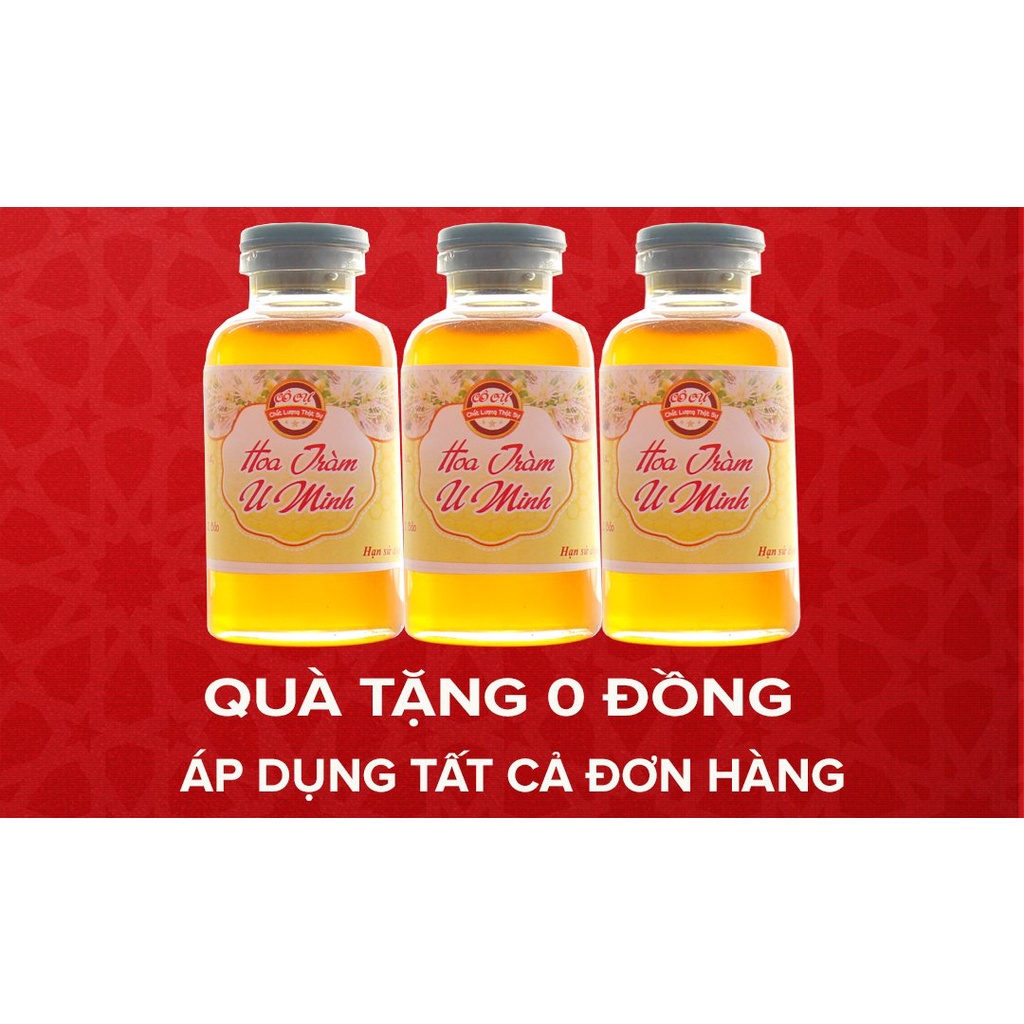 Mật ong hoa nhãn nguyên chất Cô Cự 10ml - chai nhựa