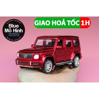 Mô hình xe mercedes g63 amg new 1:32 đỏ mờ