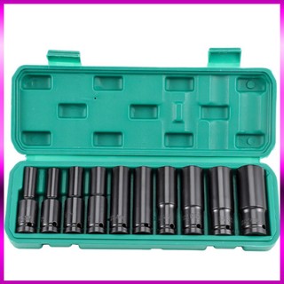 Khẩu bulong vặn ốc,Đầu khẩu bulong 1/2 vặn ốc từ 8-24 khẩu dài thép đen