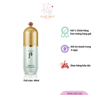 Kem lót che khuyết điểm Whoo trang điểm Mi Essential Primer Base 40ml