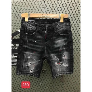 Quần short jean nam mẫu mới đẹp giá rẻ,quần bò ALi 230