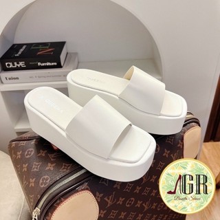 Dép đế xuồng cao 5cm bảng trơn đơn giản xinh xắn có big size 35-45