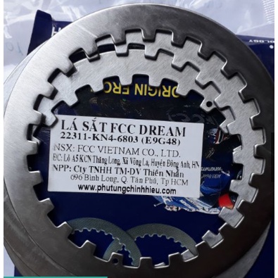 Bộ 3 Lá Sắt FCC Honda Dream [giá sỉ]