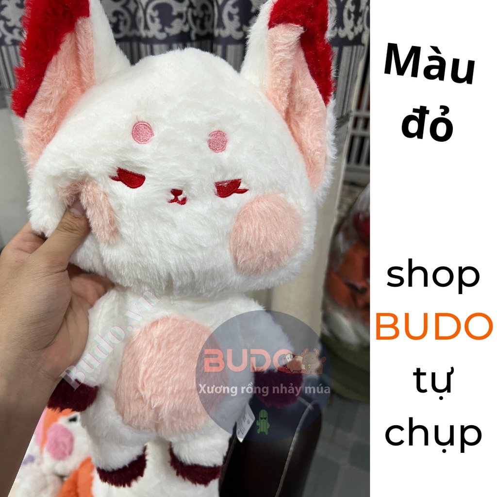 Gấu bông tiểu hồ ly- gấu bông cáo nhỏ dễ thương nhiều màu BUDO