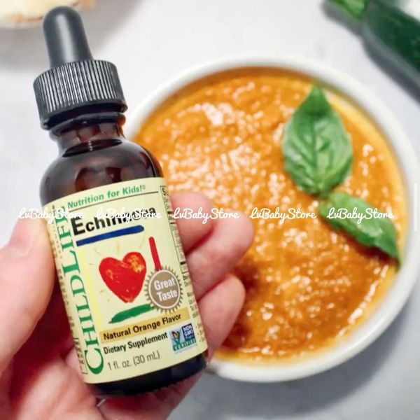 Siro tăng đề kháng hô hấp cho bé Childlife Echinacea 30ml