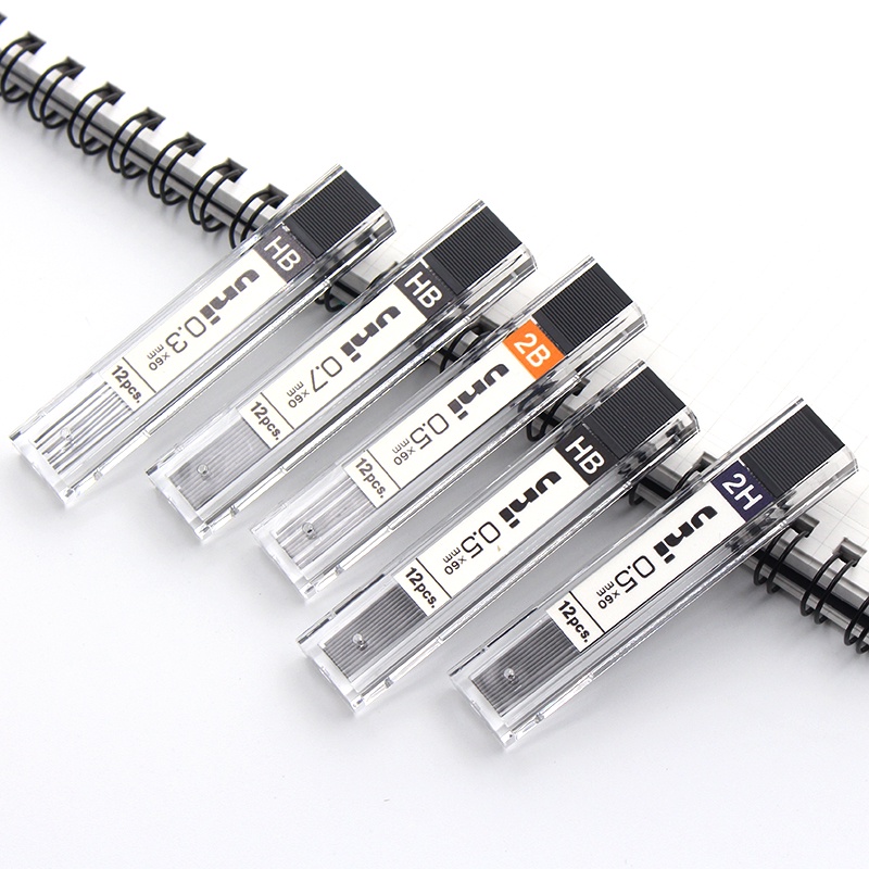 Ngòi chì kim Uni 202 Nano Dia và UL-1405 0.5 - 0.3mm