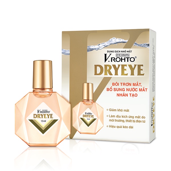 Dung Dịch Nhỏ Mắt Rohto Cho Mắt Khô 13ml