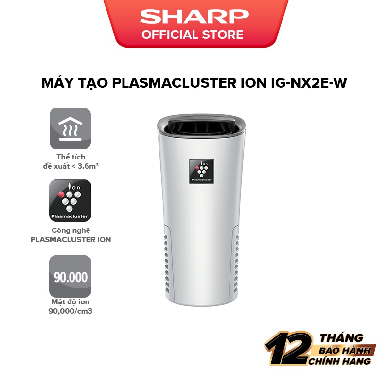 NEW MODEL MLKK Ô Tô Sharp IG-NX2E Thailand [Plasma Ion khử nấm mốc và mùi hôi]