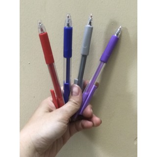 Bút,viết gel bấm tím Chosch 8698