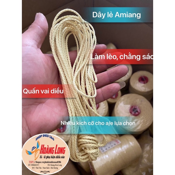 Amiang Kevlar - Dây thả diều - nhiều kích cỡ lựa chọn