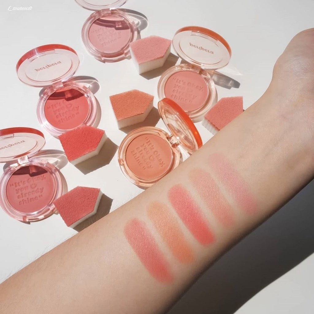 [Màu Mới 2023] Phấn Má Hồng Peripera Pure Blushed Sunshine Cheek | BigBuy360 - bigbuy360.vn