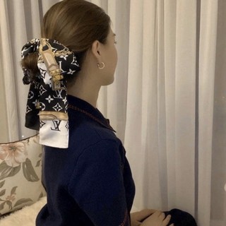 Khăn lụa thắt nơ siêu xinh chuẩn đẹp