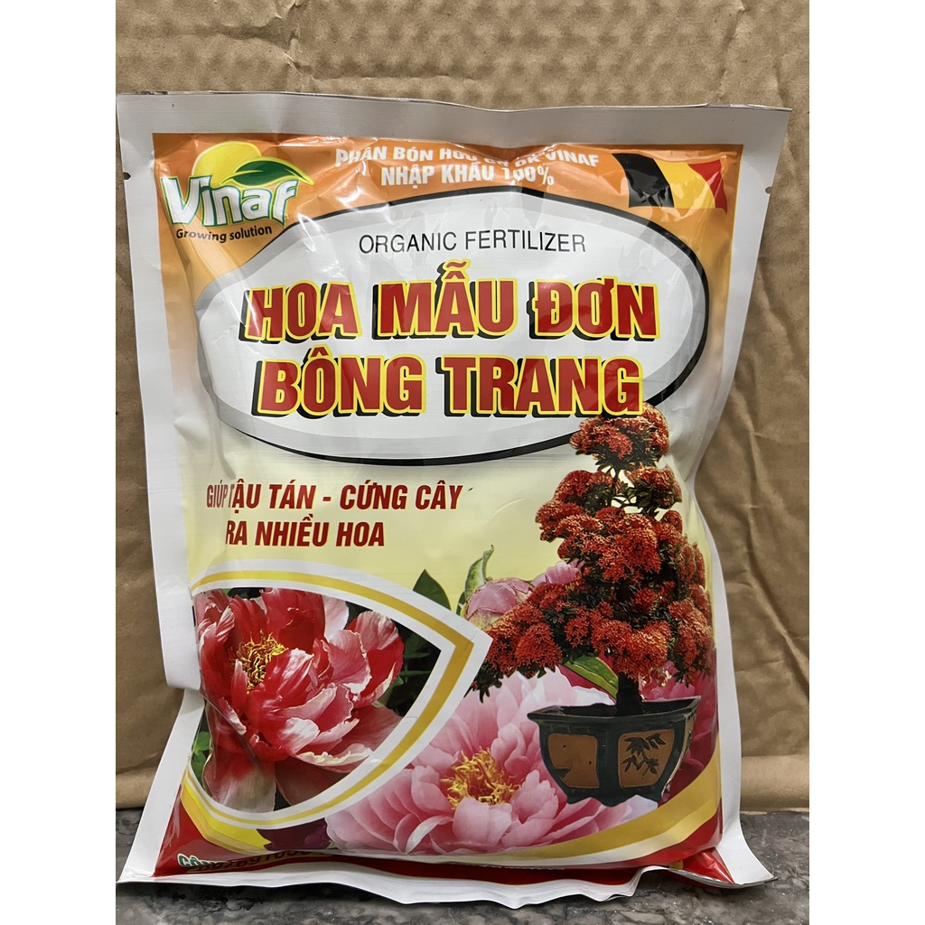Phân bón hoa mẫu đơn cung cấp đủ dinh dưỡng giúp cứng cây, tán đẹp, ra hoa nhiều