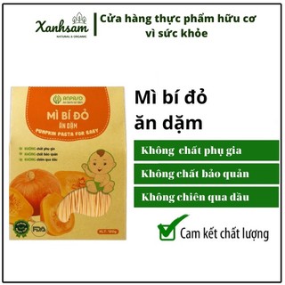 Mì bí đỏ ăn dặm nguyên chất Anpaso - Xanhsam Organic