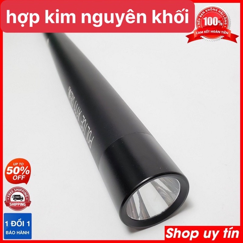 Đèn Pin Gậy Bóng Chày - Đèn Pin Nhôm Hợp Kim Cầm Tay Cho An Ninh Khẩn Cấp - Dụng Cụ Chiếu Sáng