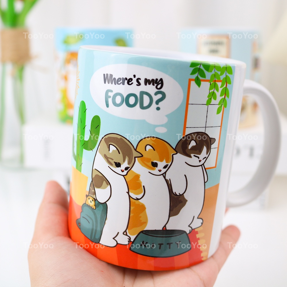 Ly sứ mèo dễ thương cute TooYoo TY0351