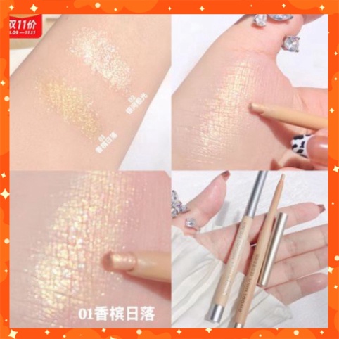 Bút Bắt sáng ánh nhũ lấp lánh trang điểm mắt nội địa Trung