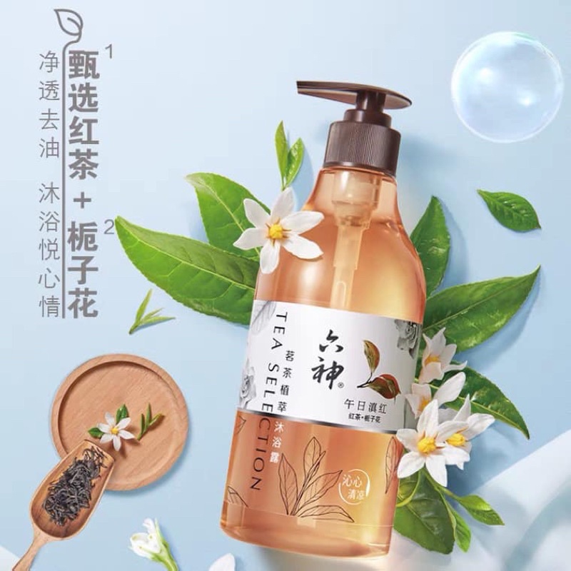 Sữa tắm Lục Thần Liushen Tiêu Chiến đại ngôn