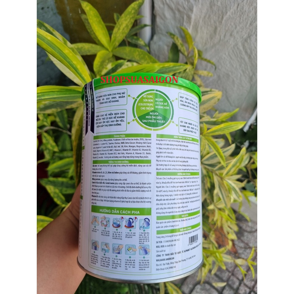 Sữa non Alpha USA Gold Colostrum )