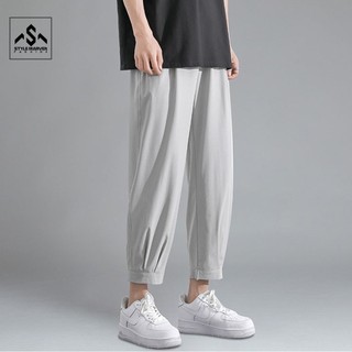Mẫu mới quần jogger kaki thể thao nam ống rộng bo gấu trẻ trung stylemarven quan sm004cc