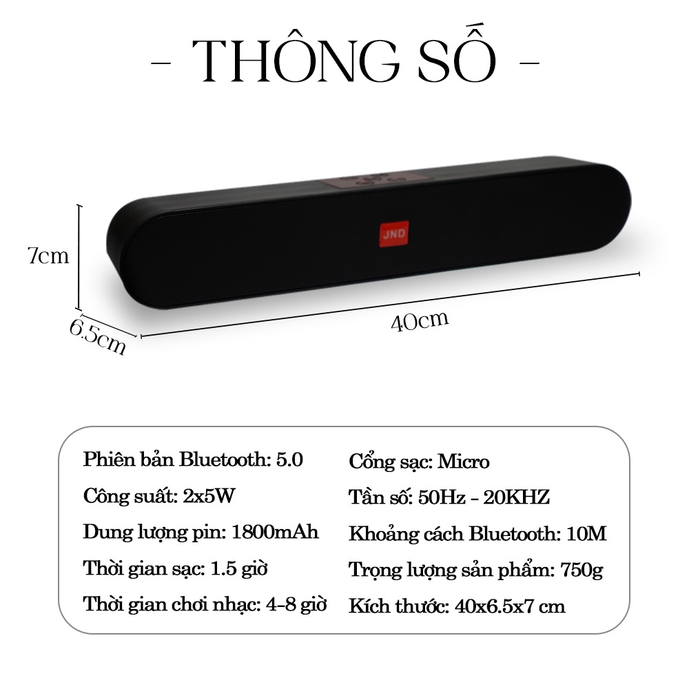 Loa Bluetooth Tivi Dài 1700 - Loa Không Dây Soundbar Âm Thanh Sống Động- Hỗ trợ USB/Thẻ Nhớ