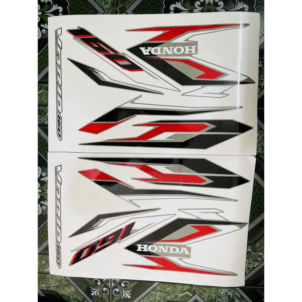 Tem rời Vario 160 xe xám xi măng - mẫu mới 2023 siêu hot