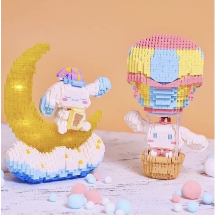 Mô hình lắp ráp - Đồ Chơi Lắp Ráp Cinnamoroll Hoạt Hình đáng yêu 3D Bằng Nhựa ABS Cho bé