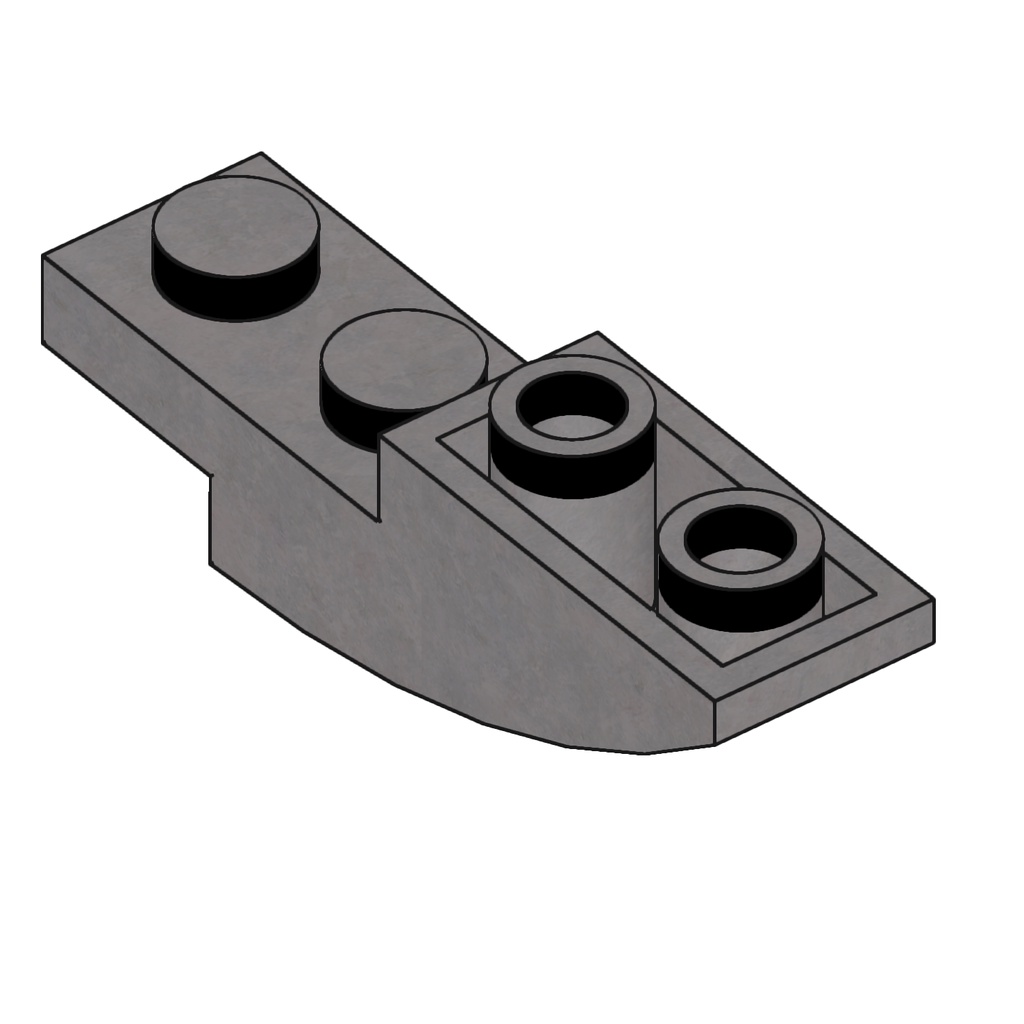Combo 5 phụ kiện Lego Moc 13547 (xám đen )